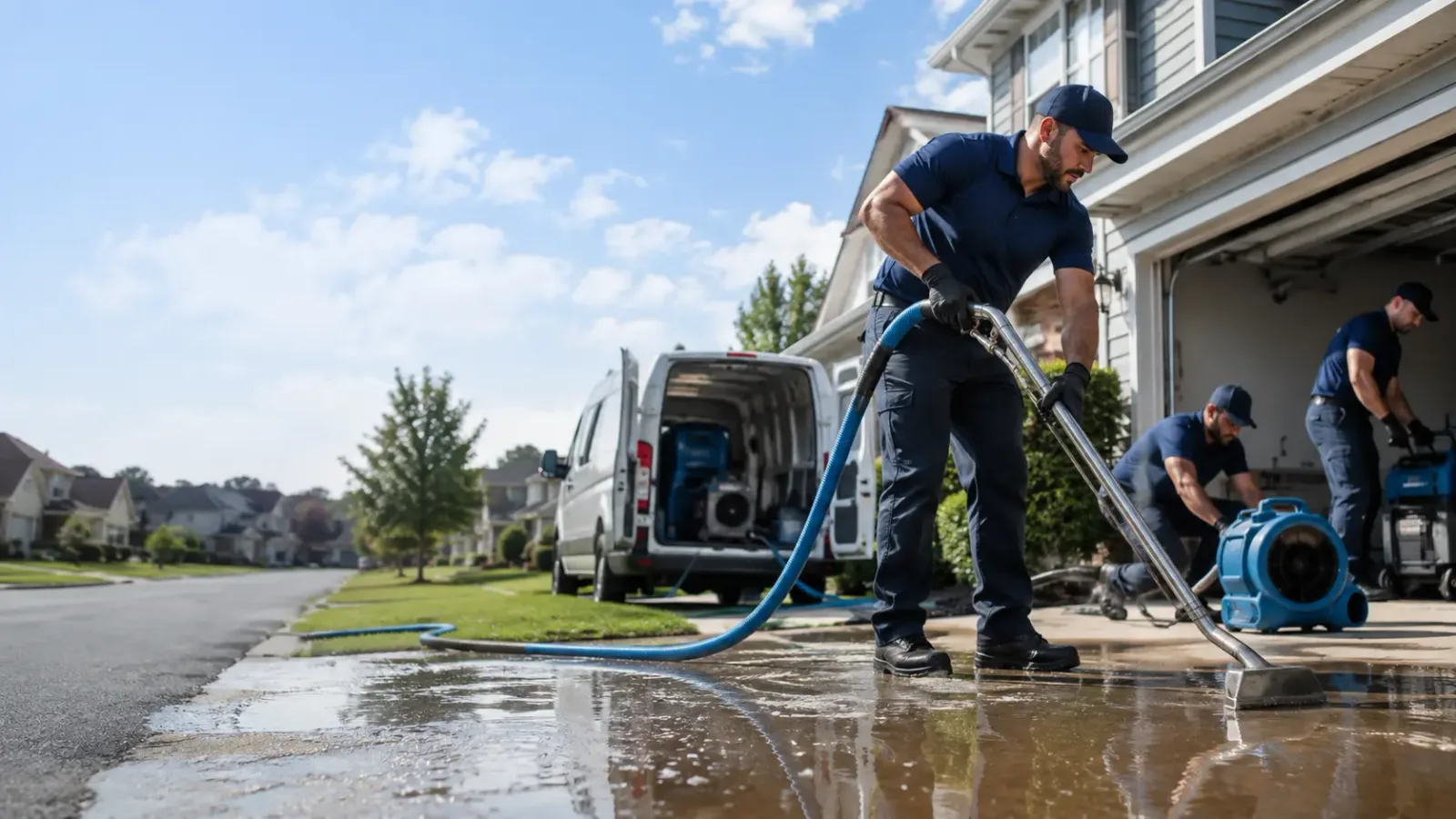 Flood Damage Restoration in Aberdeen, OH